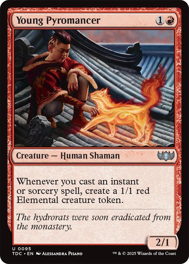 Young Pyromancer (95) [Tarkir: Dragonstorm Commander]