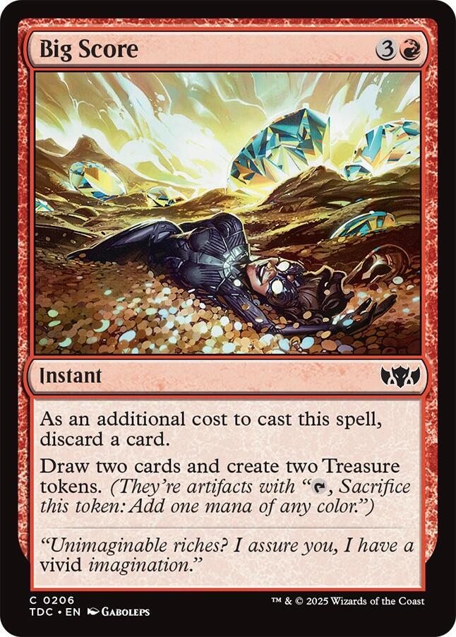 Big Score (206) [Tarkir: Dragonstorm Commander]
