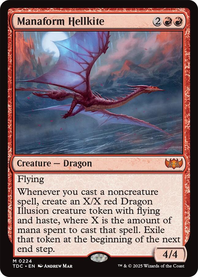 Manaform Hellkite (224) [Tarkir: Dragonstorm Commander]