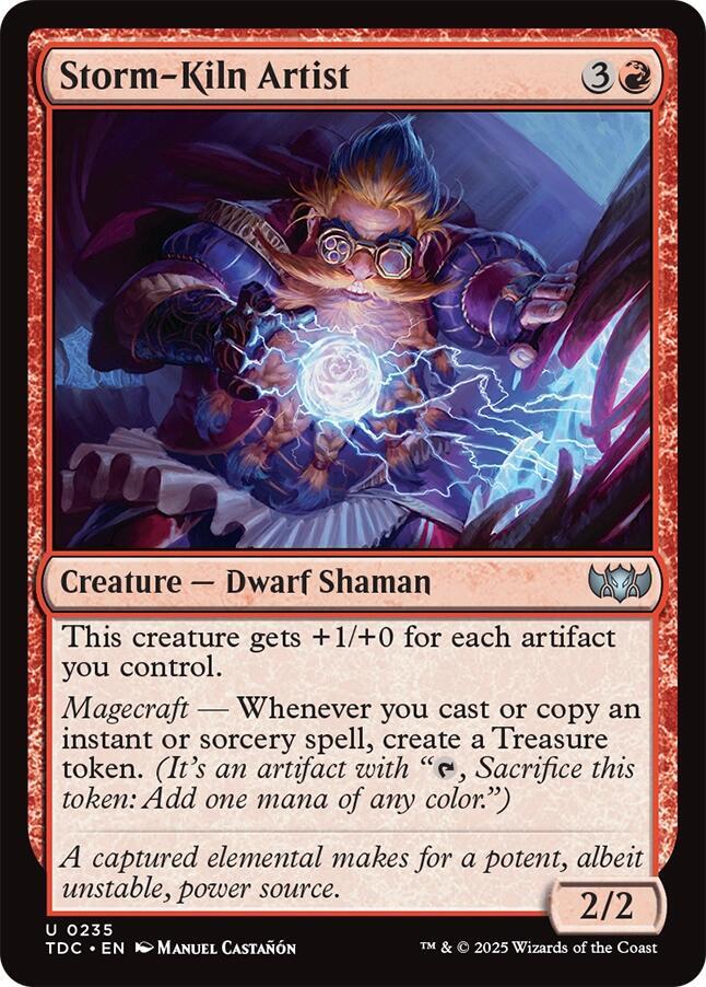 Storm-Kiln Artist (235) [Tarkir: Dragonstorm Commander]