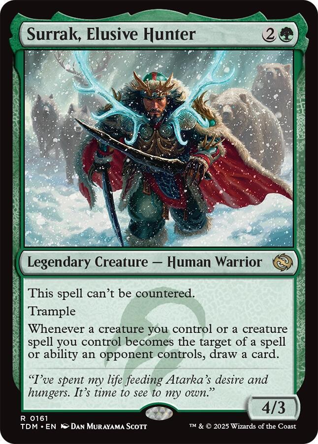 Surrak, Elusive Hunter (161) [Tarkir: Dragonstorm]
