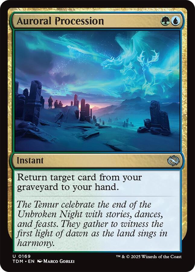 Auroral Procession (169) [Tarkir: Dragonstorm]