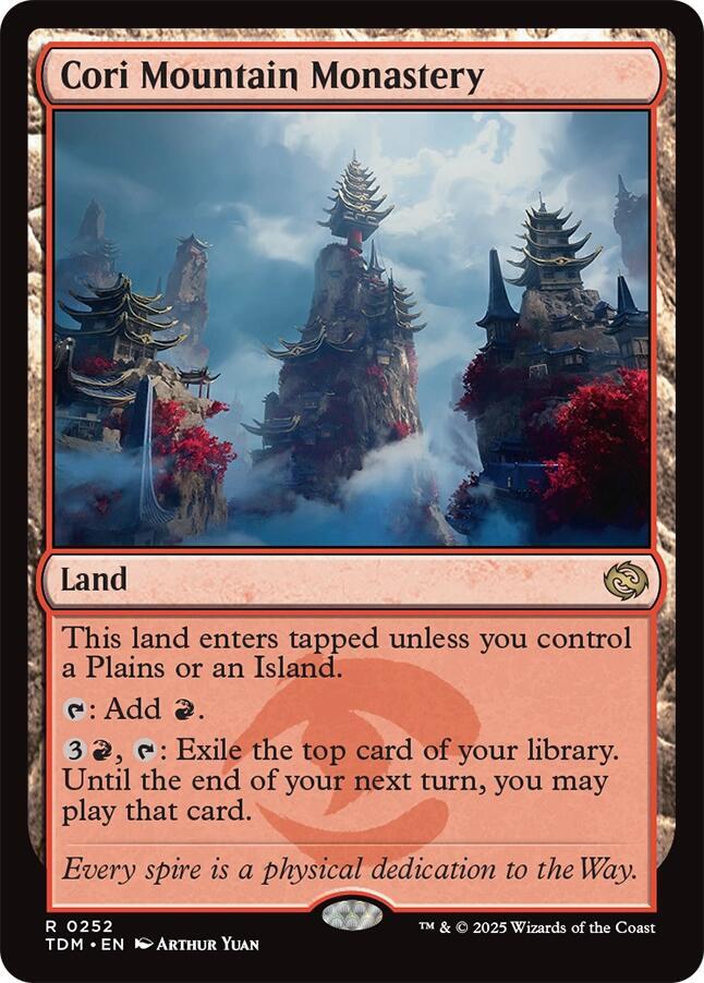 Cori Mountain Monastery (252) [Tarkir: Dragonstorm]