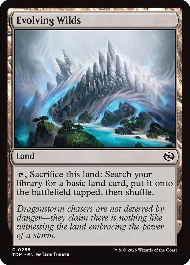 Evolving Wilds (255) [Tarkir: Dragonstorm]