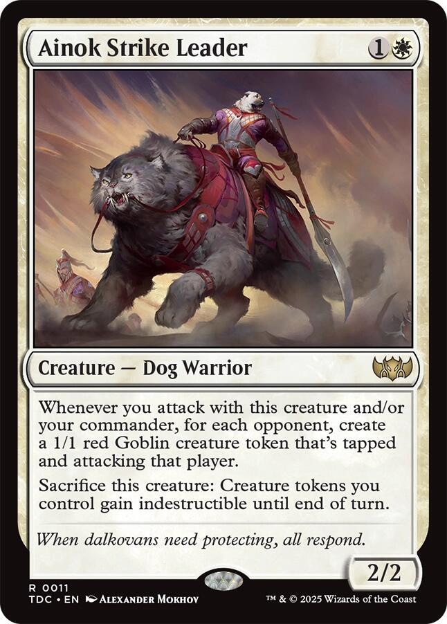 Ainok Strike Leader (11) [Tarkir: Dragonstorm Commander]