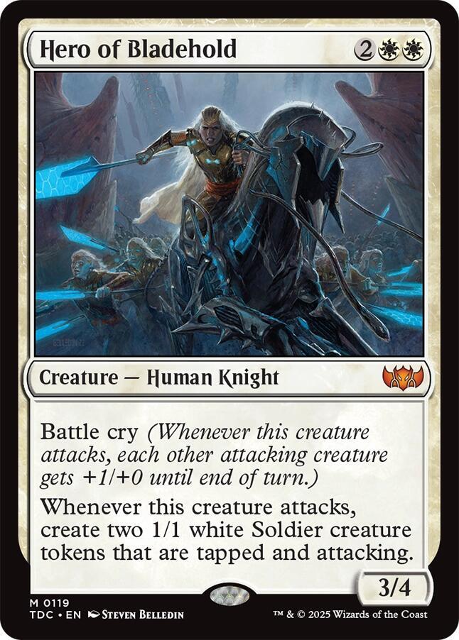 Hero of Bladehold (119) [Tarkir: Dragonstorm Commander]