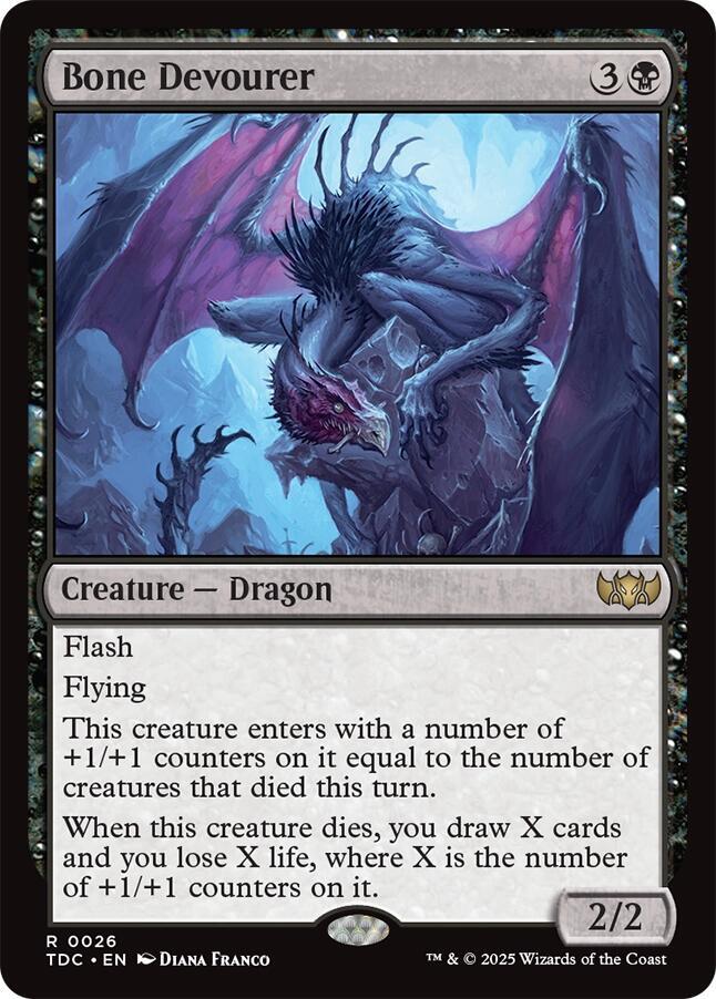 Bone Devourer (26) [Tarkir: Dragonstorm Commander]