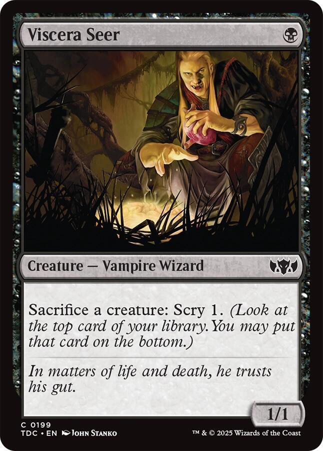 Viscera Seer (199) [Tarkir: Dragonstorm Commander]