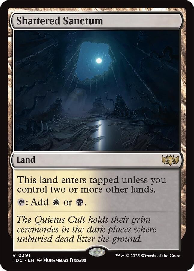 Shattered Sanctum (391) [Tarkir: Dragonstorm Commander]
