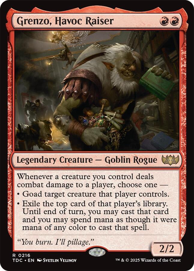 Grenzo, Havoc Raiser (216) [Tarkir: Dragonstorm Commander]