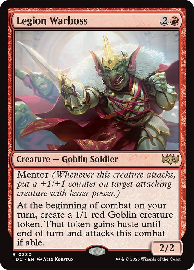 Legion Warboss (220) [Tarkir: Dragonstorm Commander]