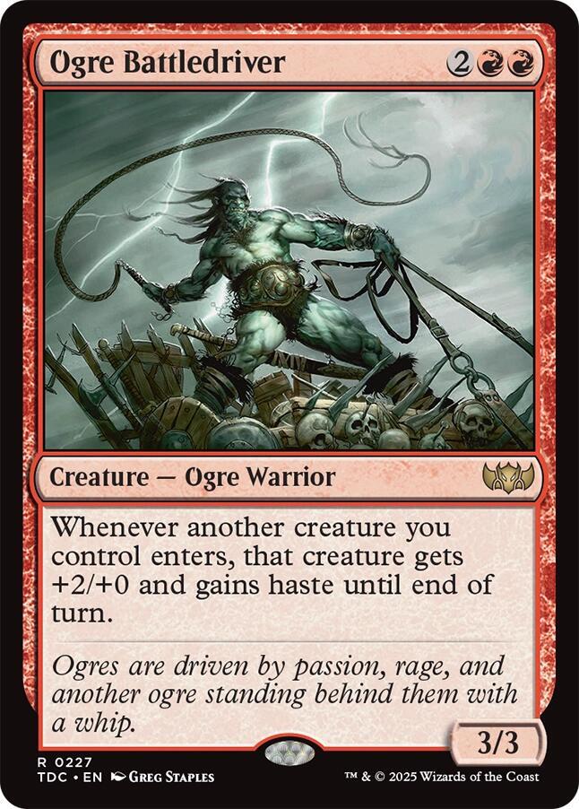Ogre Battledriver (227) [Tarkir: Dragonstorm Commander]