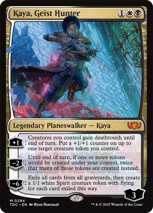 Kaya, Geist Hunter (294) [Tarkir: Dragonstorm Commander]
