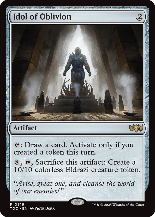 Idol of Oblivion (319) [Tarkir: Dragonstorm Commander]