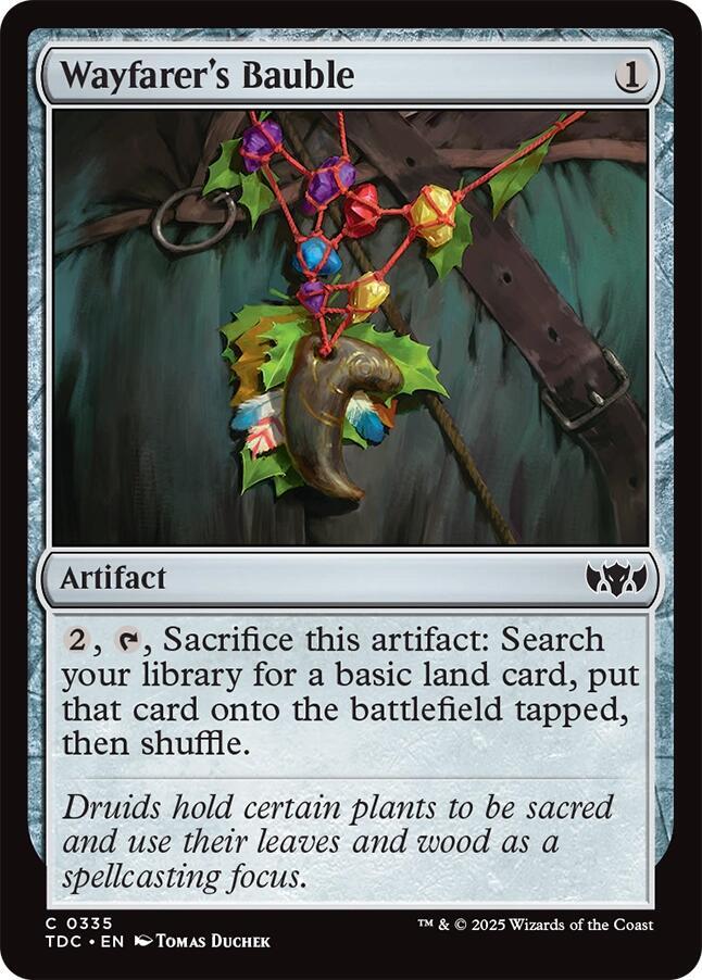 Wayfarer's Bauble (335) [Tarkir: Dragonstorm Commander]
