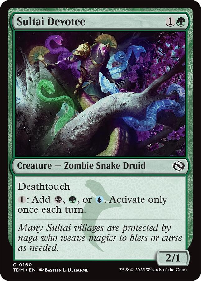 Sultai Devotee (160) [Tarkir: Dragonstorm]