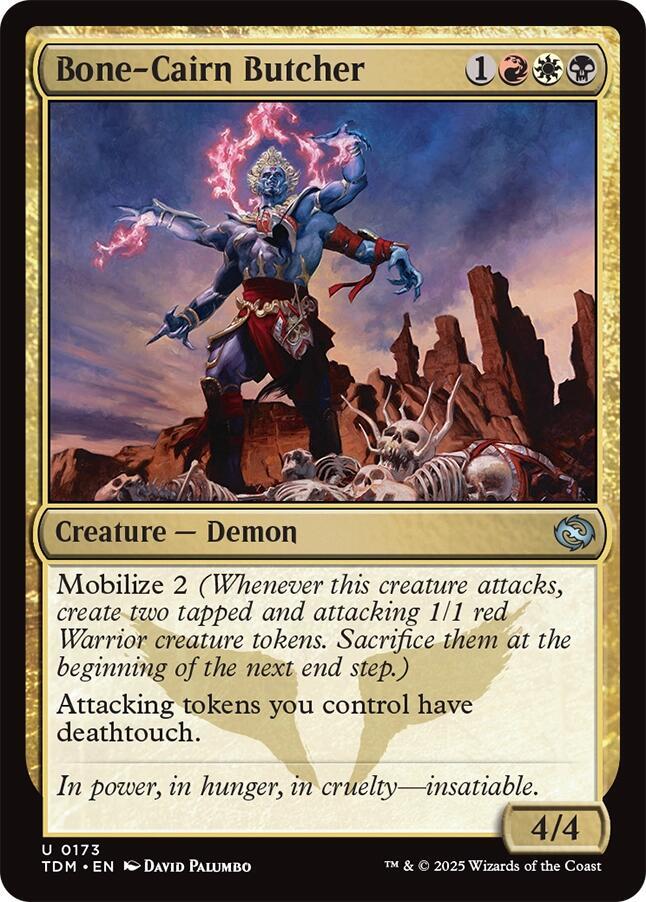 Bone-Cairn Butcher (173) [Tarkir: Dragonstorm]