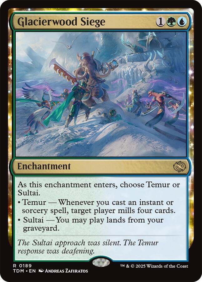 Glacierwood Siege (189) [Tarkir: Dragonstorm]