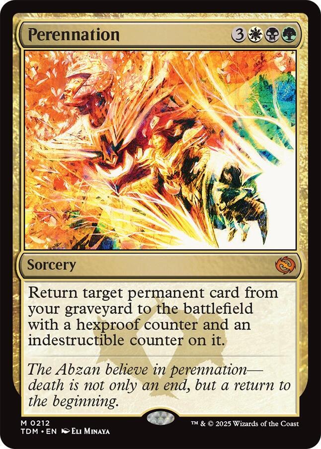 Perennation (212) [Tarkir: Dragonstorm]