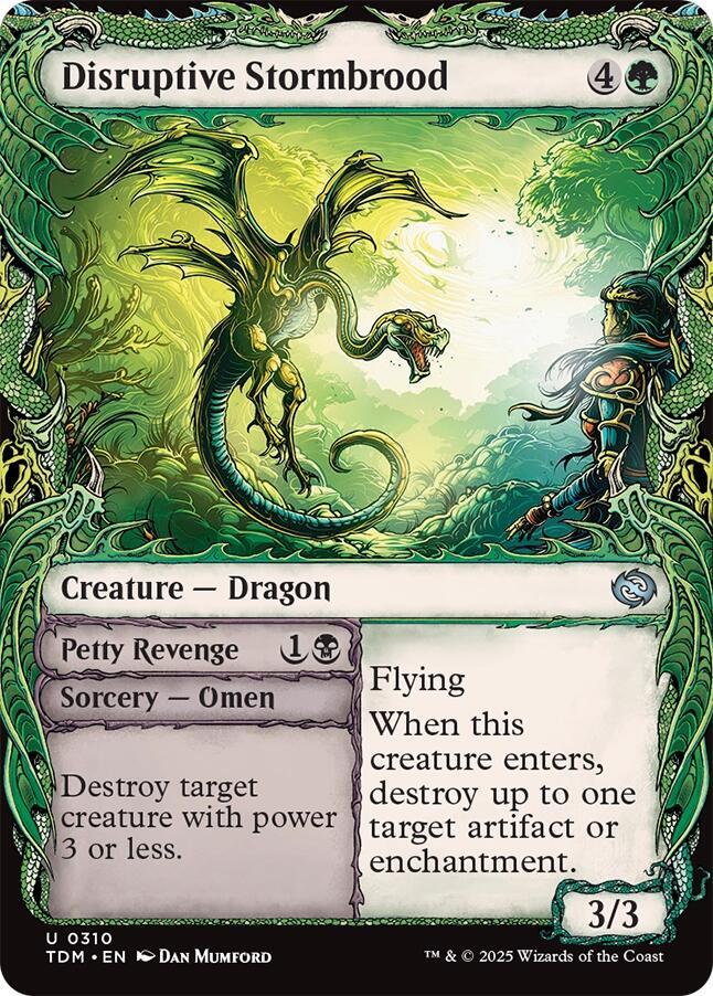 Disruptive Stormbrood (Showcase) (310) [Tarkir: Dragonstorm]