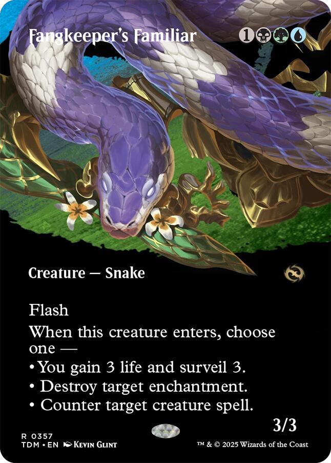 Fangkeeper's Familiar (Borderless) (357) [Tarkir: Dragonstorm]