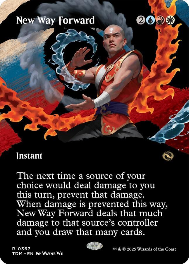 New Way Forward (Borderless) (367) [Tarkir: Dragonstorm]