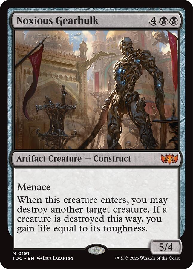 Noxious Gearhulk (191) [Tarkir: Dragonstorm Commander]