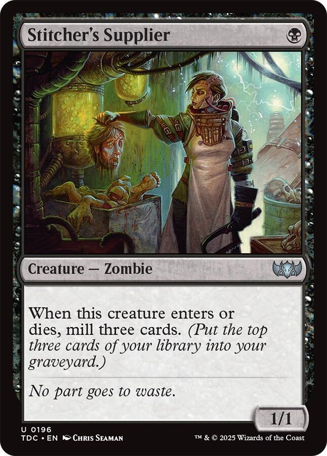 Stitcher's Supplier (196) [Tarkir: Dragonstorm Commander]