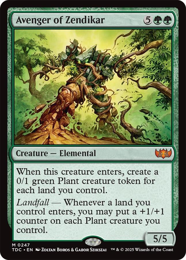 Avenger of Zendikar (247) [Tarkir: Dragonstorm Commander]
