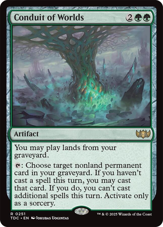 Conduit of Worlds (251) [Tarkir: Dragonstorm Commander]