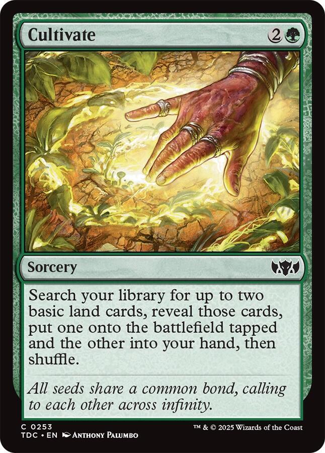 Cultivate (253) [Tarkir: Dragonstorm Commander]