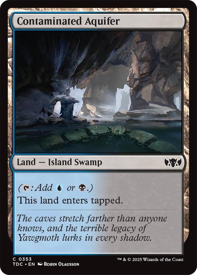 Contaminated Aquifer (353) [Tarkir: Dragonstorm Commander]