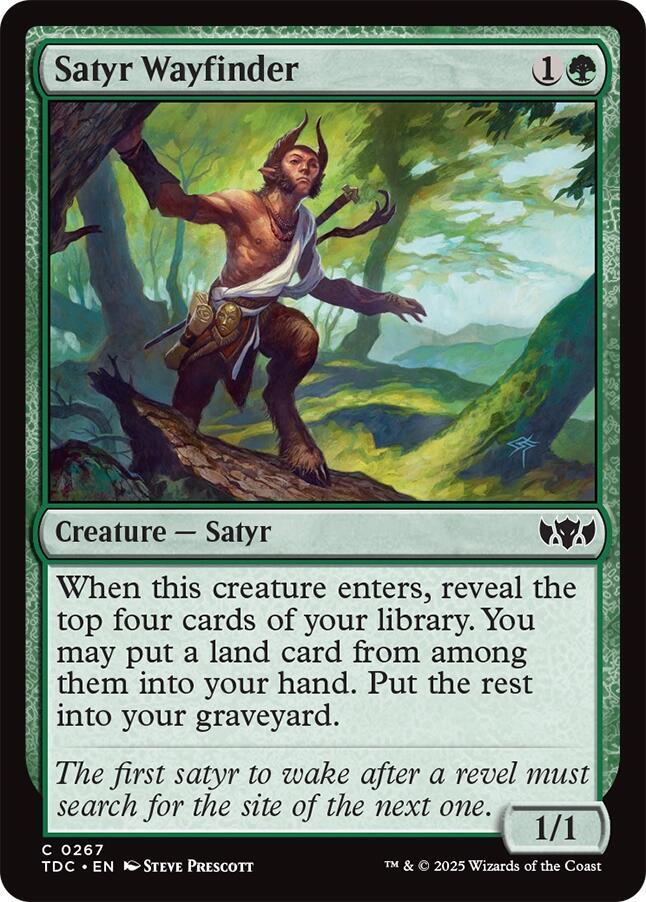 Satyr Wayfinder (267) [Tarkir: Dragonstorm Commander]