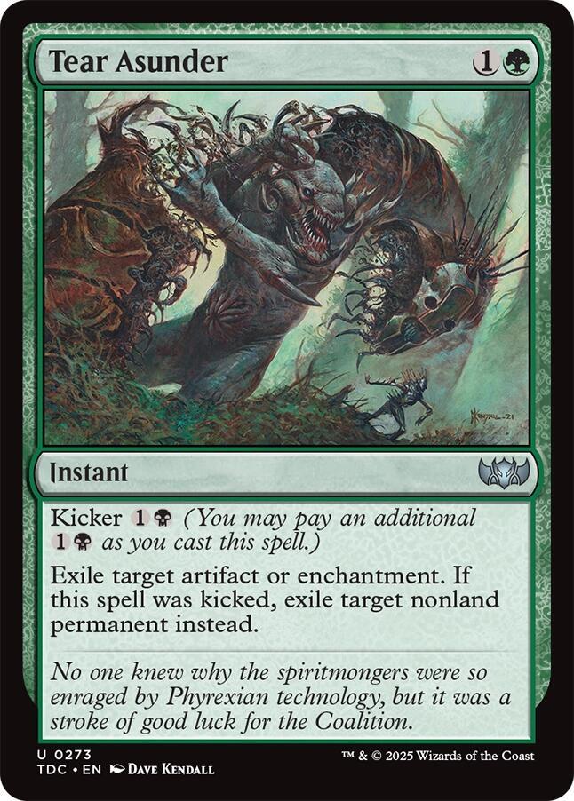 Tear Asunder (273) [Tarkir: Dragonstorm Commander]