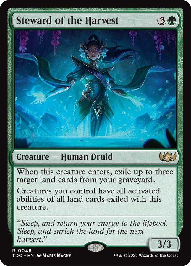 Steward of the Harvest (48) [Tarkir: Dragonstorm Commander]