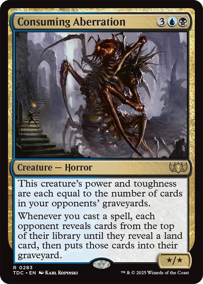 Consuming Aberration (283) [Tarkir: Dragonstorm Commander]