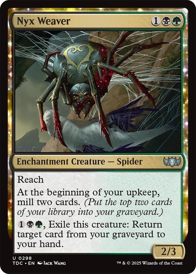 Nyx Weaver (298) [Tarkir: Dragonstorm Commander]