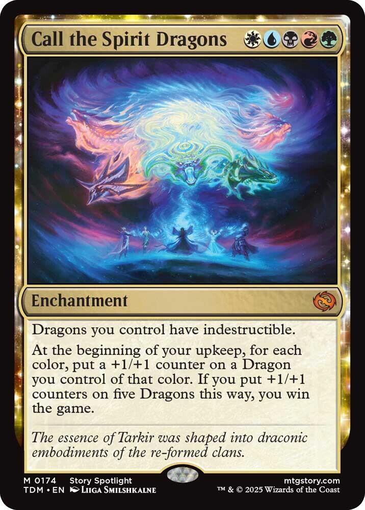 Call the Spirit Dragons (174) [Tarkir: Dragonstorm]