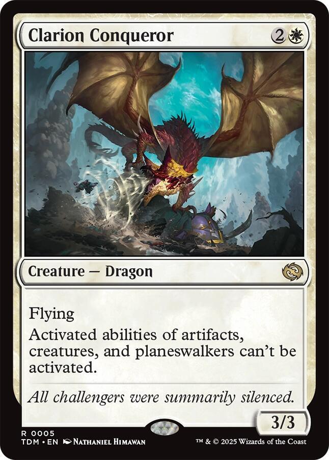 Clarion Conqueror (5) [Tarkir: Dragonstorm]