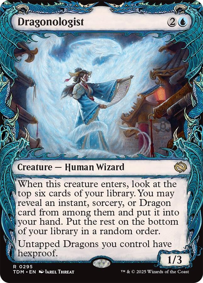 Dragonologist (Showcase) (295) [Tarkir: Dragonstorm]