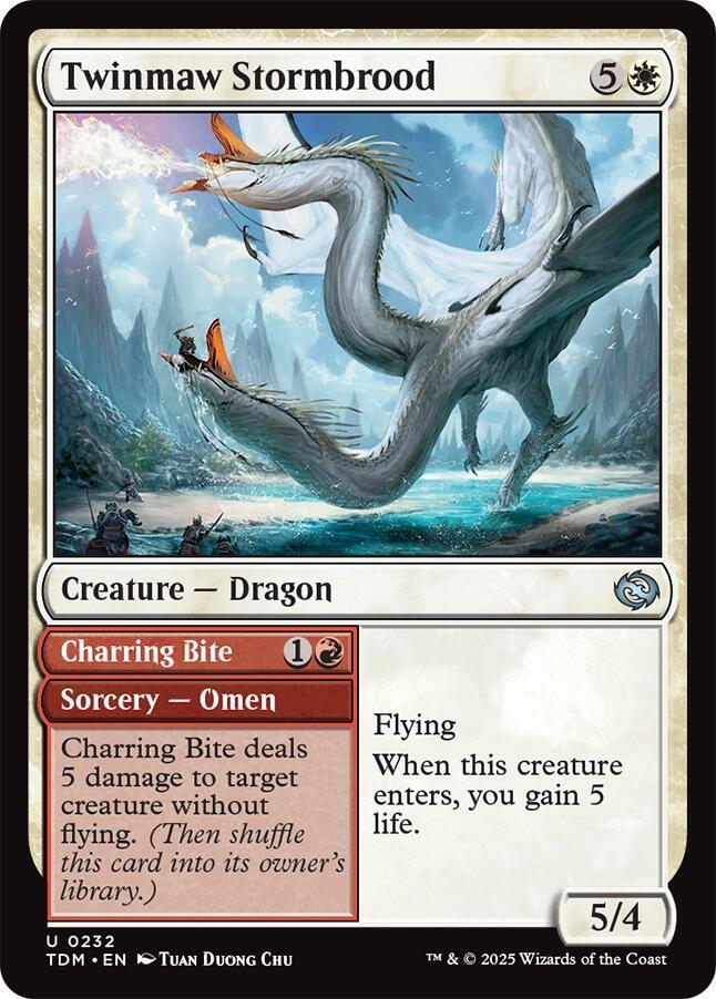Twinmaw Stormbrood (232) [Tarkir: Dragonstorm]