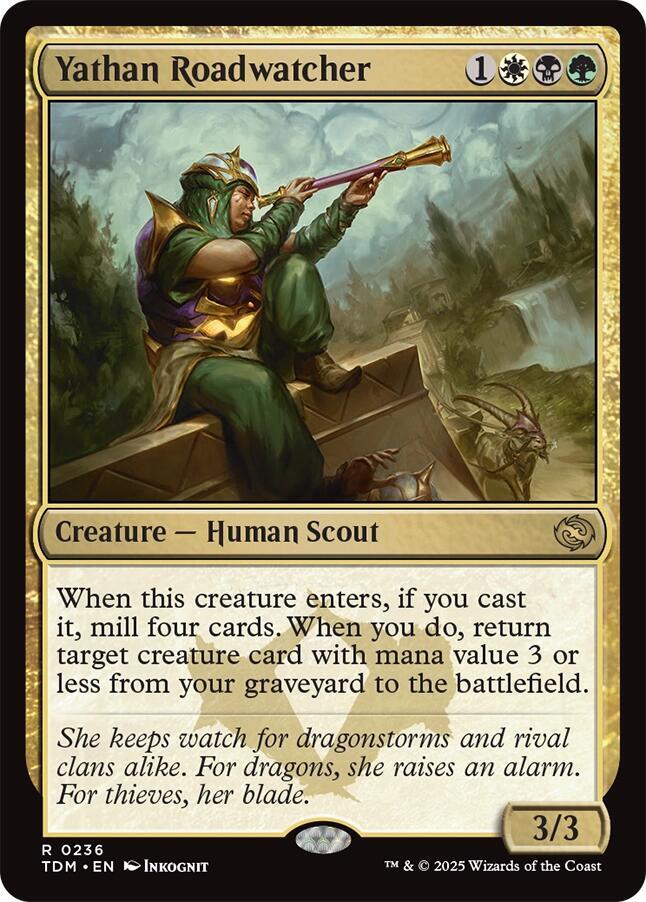 Yathan Roadwatcher (236) [Tarkir: Dragonstorm]