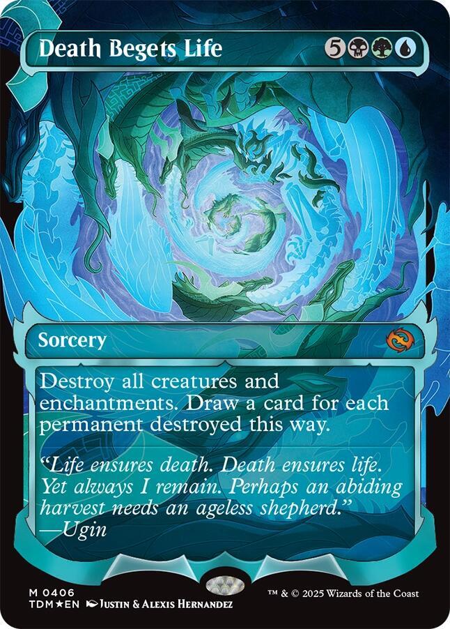 Death Begets Life (Showcase) (406) [Tarkir: Dragonstorm]