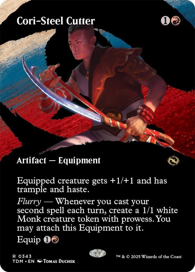 Cori-Steel Cutter (Borderless) (343) [Tarkir: Dragonstorm]