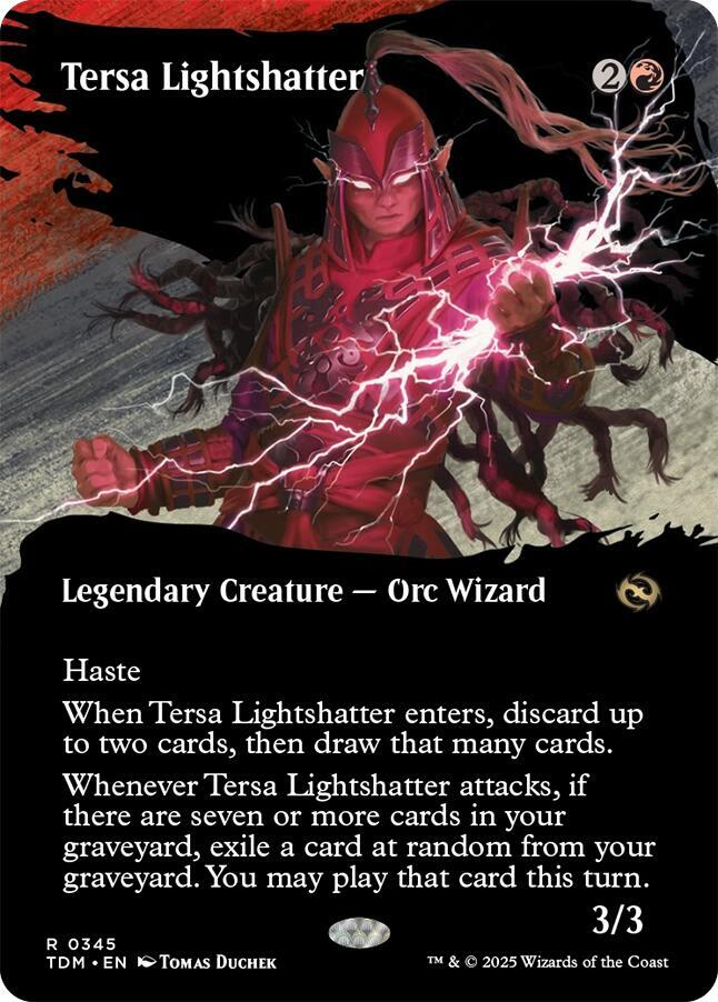 Tersa Lightshatter (Borderless) (345) [Tarkir: Dragonstorm]