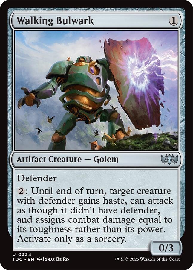Walking Bulwark (334) [Tarkir: Dragonstorm Commander]