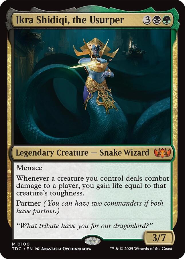 Ikra Shidiqi, the Usurper (100) [Tarkir: Dragonstorm Commander]
