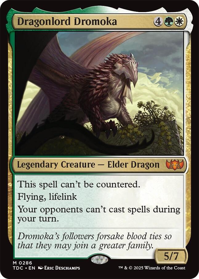 Dragonlord Dromoka (286) [Tarkir: Dragonstorm Commander]