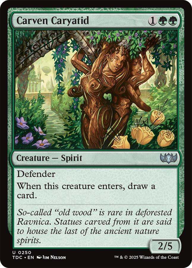 Carven Caryatid (250) [Tarkir: Dragonstorm Commander]
