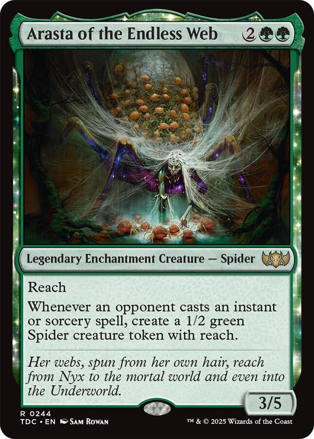 Arasta of the Endless Web (244) [Tarkir: Dragonstorm Commander]